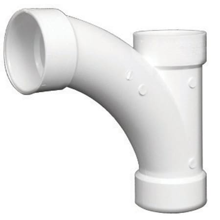 Charlotte Pipe And Foundry Charlotte Pipe Schedule 40 3 in. Hub X 3 in. D Hub PVC Long Turn Wye 1 pk PVC005011000